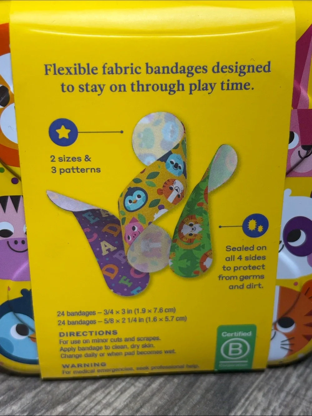 🌻5 for $30🌻 Welly Flex Fabric Animal Print Bandages